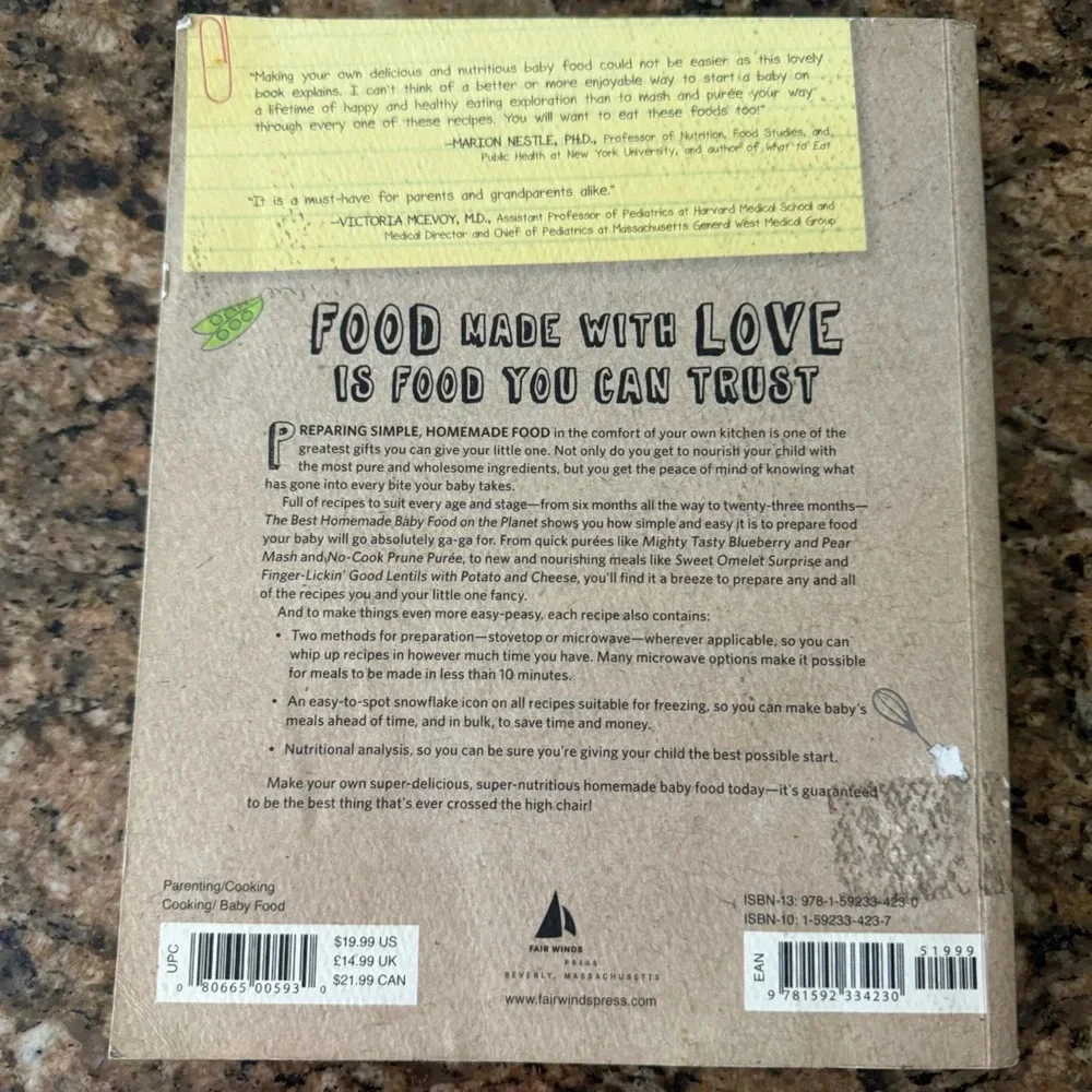Baby Cookbook
